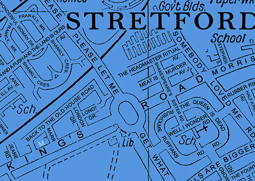 THE SMITHS 'BACK TO THE OLD HOUSE' MAP