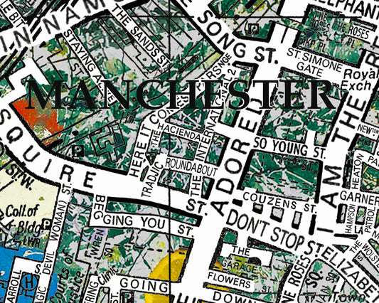 THE STONE ROSES CLASSIC ALBUM MAP