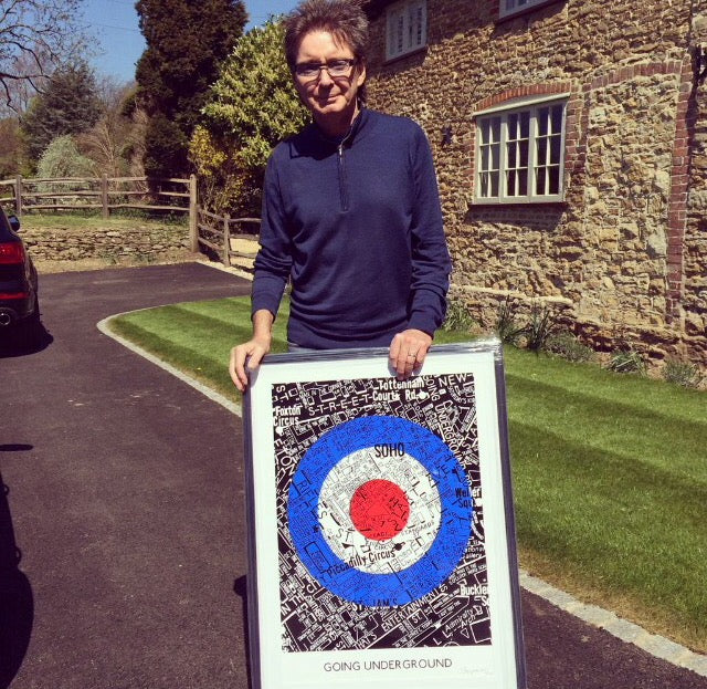 THE JAM 'GOING UNDERGROUND' MAP