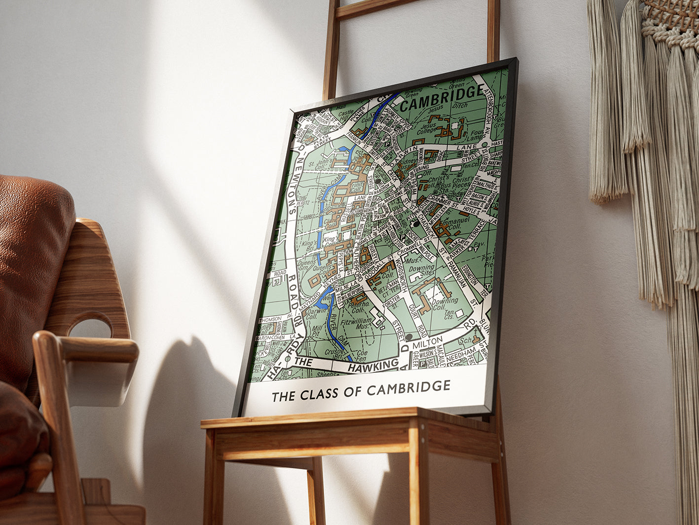 CAMBRIDGE UNIVERSITY 'GIANTS' ALUMNI MAP