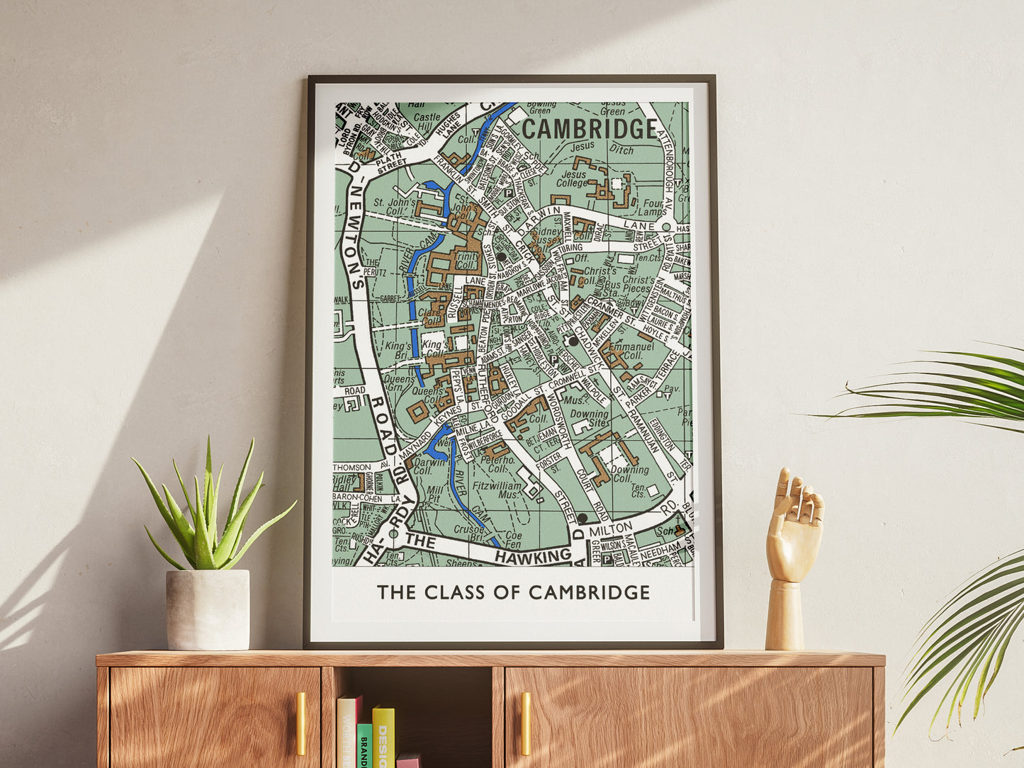 CAMBRIDGE UNIVERSITY 'GIANTS' ALUMNI MAP