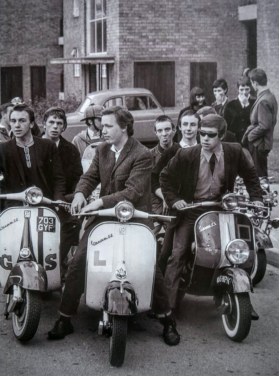 BRIGHTON 'WE ARE THE MODS' 1960's MAP