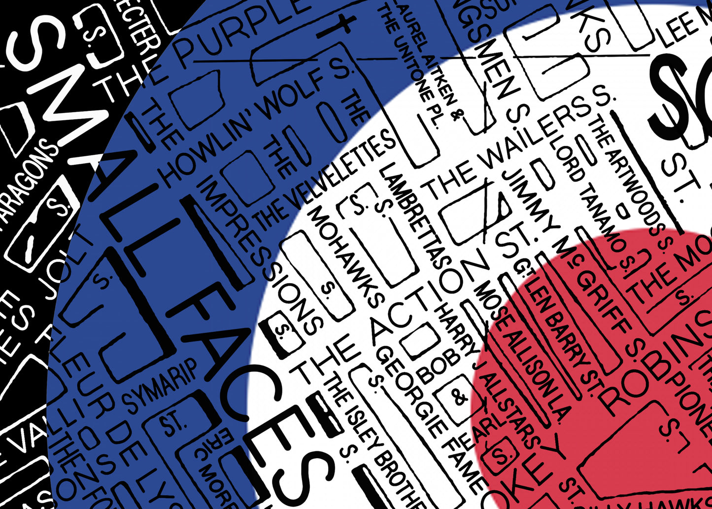 MODS 'IN THE CITY' LONDON MAP