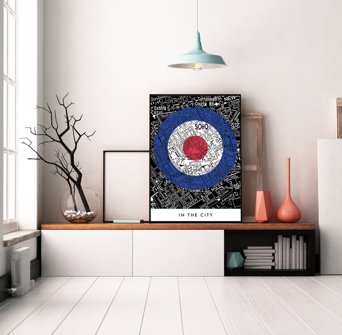 MODS 'IN THE CITY' LONDON MAP