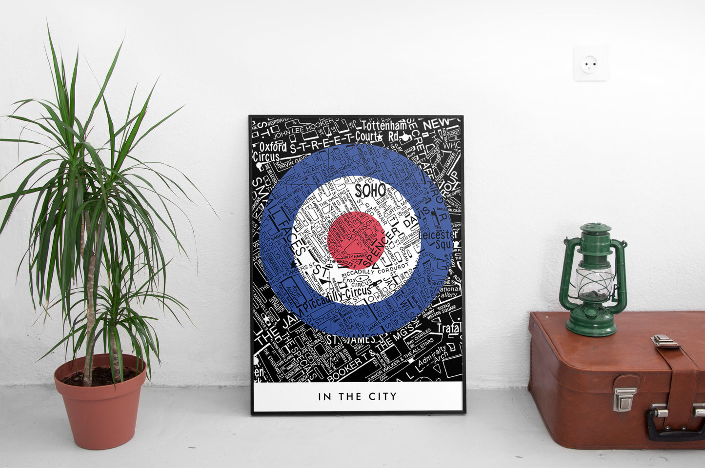 MODS 'IN THE CITY' LONDON MAP