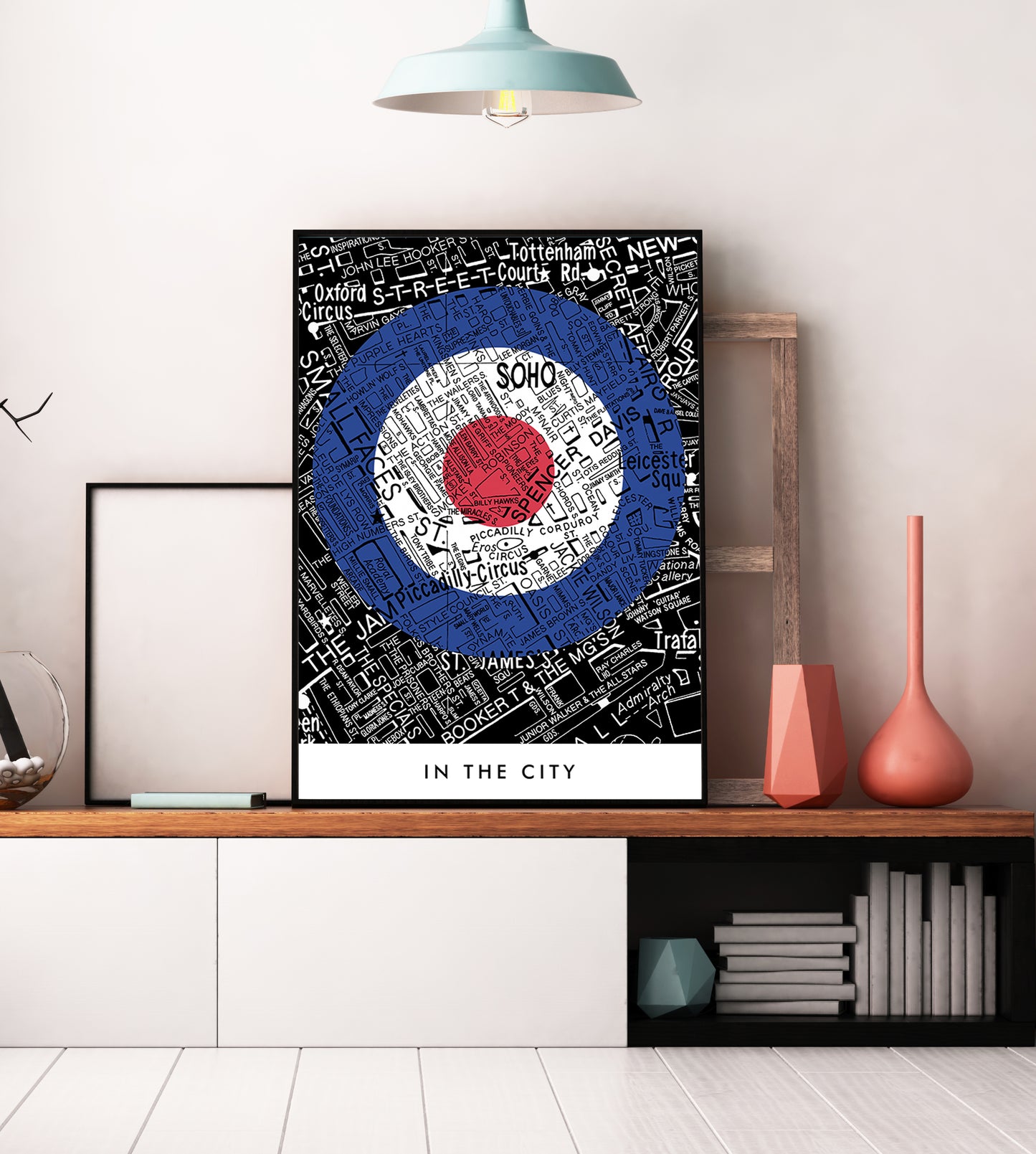 MODS 'IN THE CITY' LONDON MAP