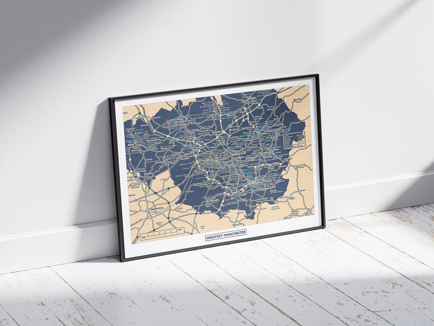 THE 'GREATEST' MANCHESTER BLUEPRINT MAP