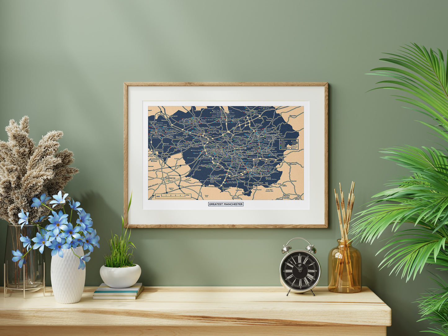 THE 'GREATEST' MANCHESTER BLUEPRINT MAP