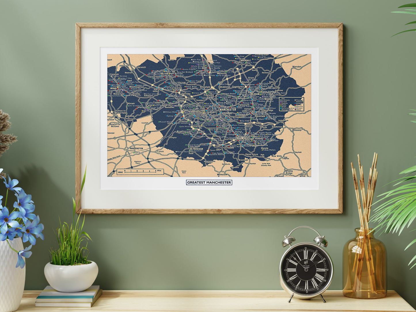 THE 'GREATEST' MANCHESTER BLUEPRINT MAP