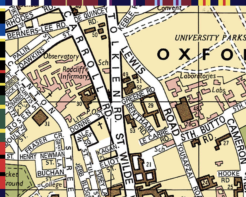 OXFORD UNIVERSITY 'GIANTS' ALUMNI MAP