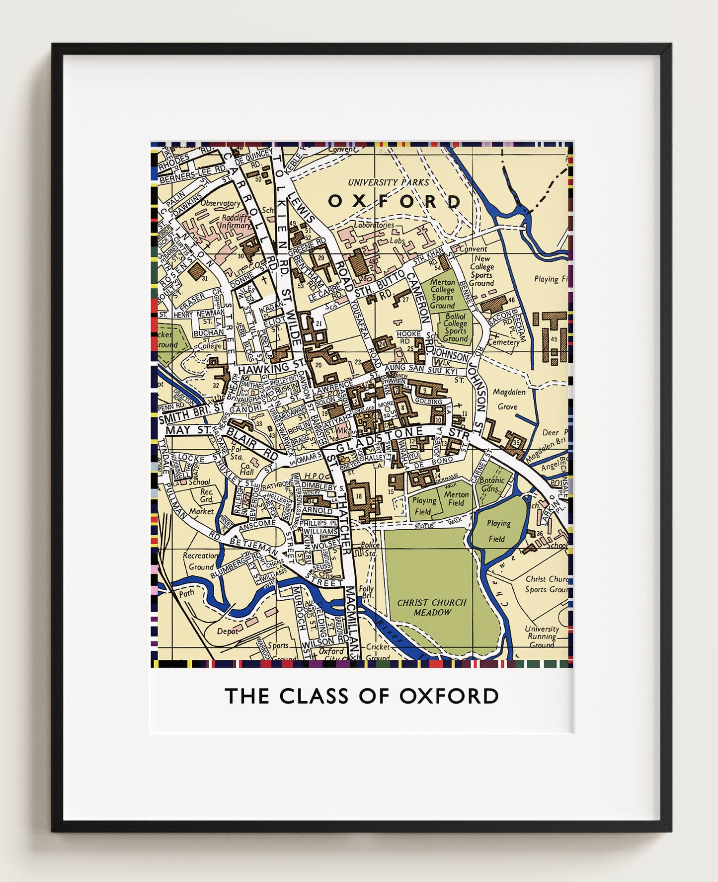 OXFORD UNIVERSITY 'GIANTS' ALUMNI MAP