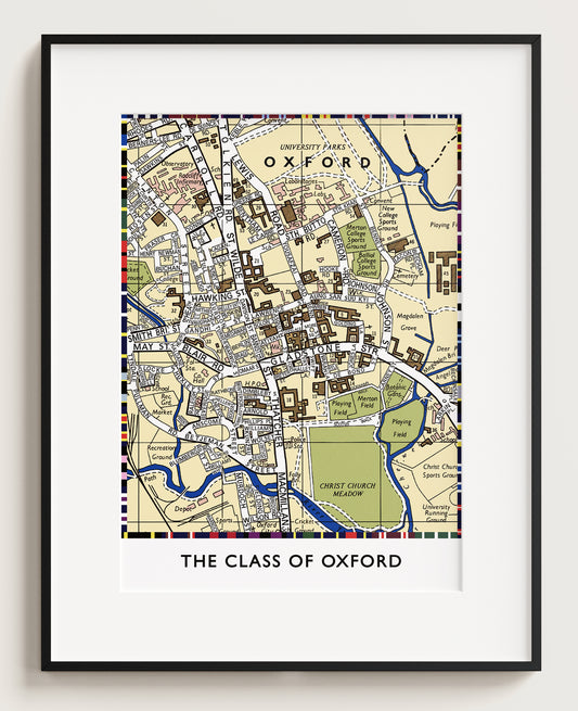 OXFORD UNIVERSITY 'GIANTS' ALUMNI MAP