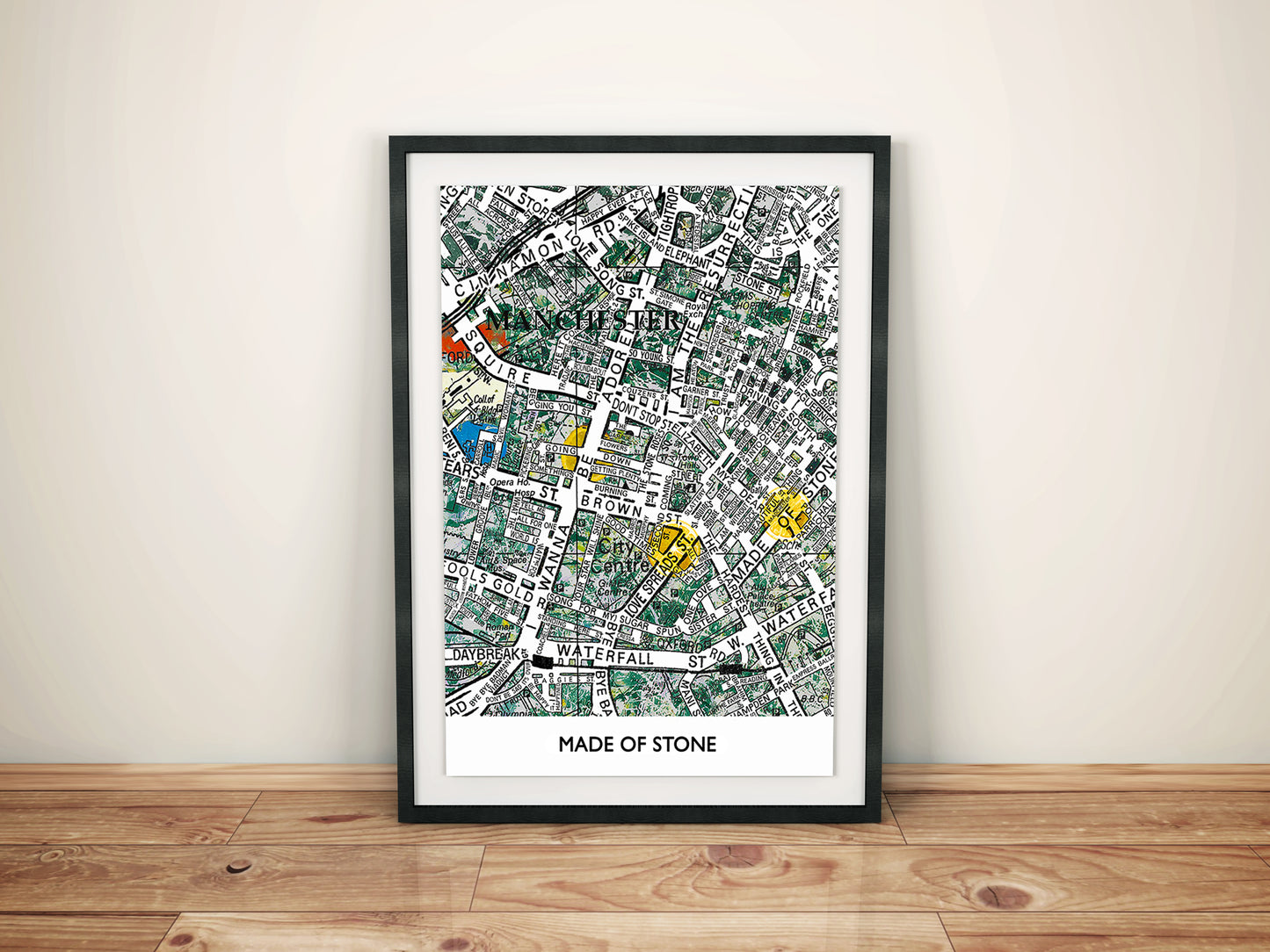 THE STONE ROSES CLASSIC ALBUM MAP