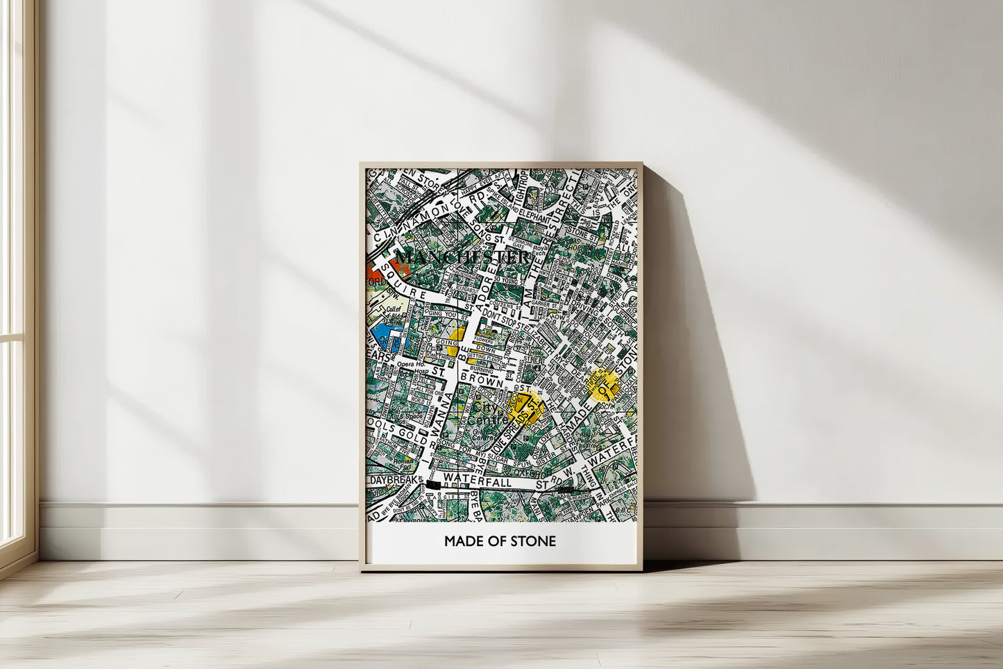 THE STONE ROSES CLASSIC ALBUM MAP