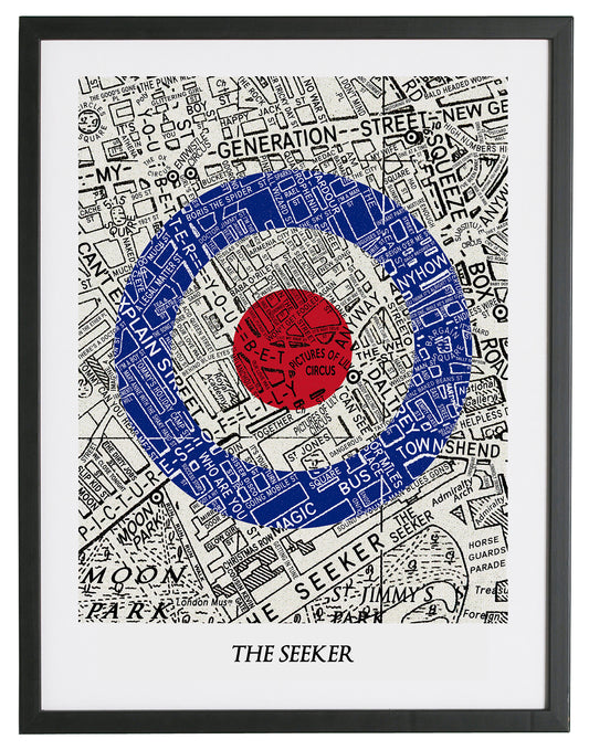 THE WHO 'THE SEEKER' MAP