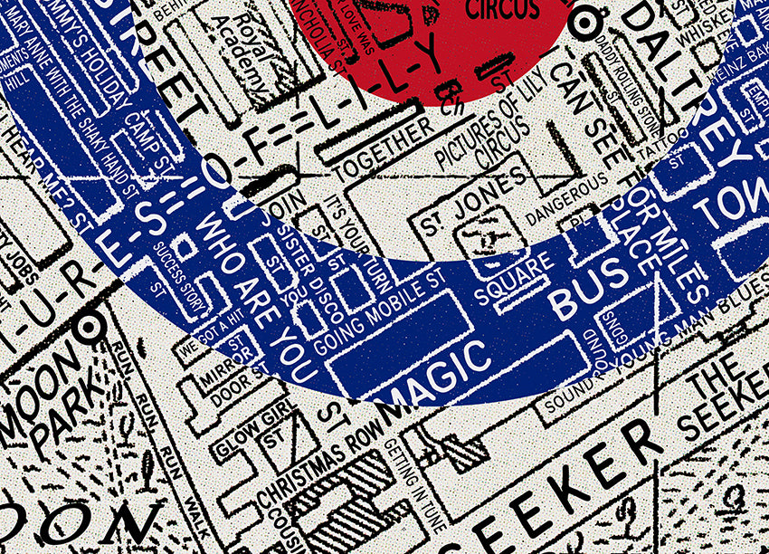 THE WHO 'THE SEEKER' MAP