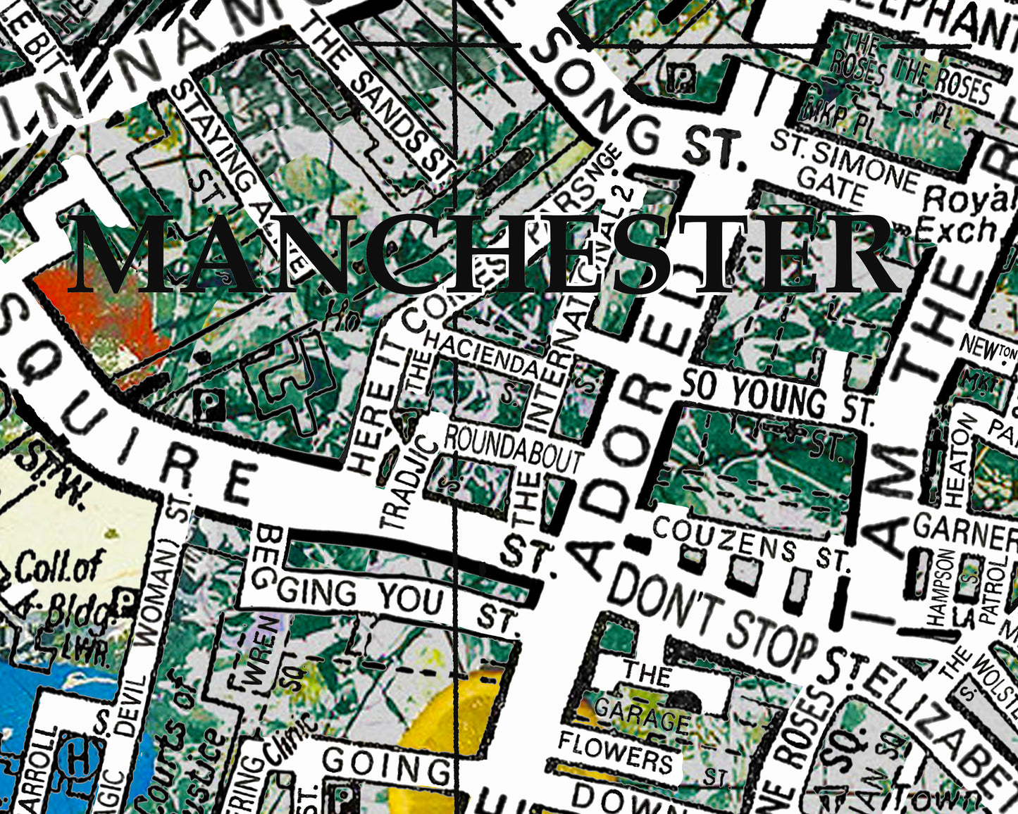 THE STONE ROSES CLASSIC ALBUM MAP