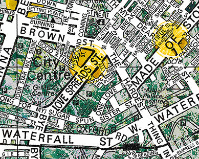 THE STONE ROSES CLASSIC ALBUM MAP