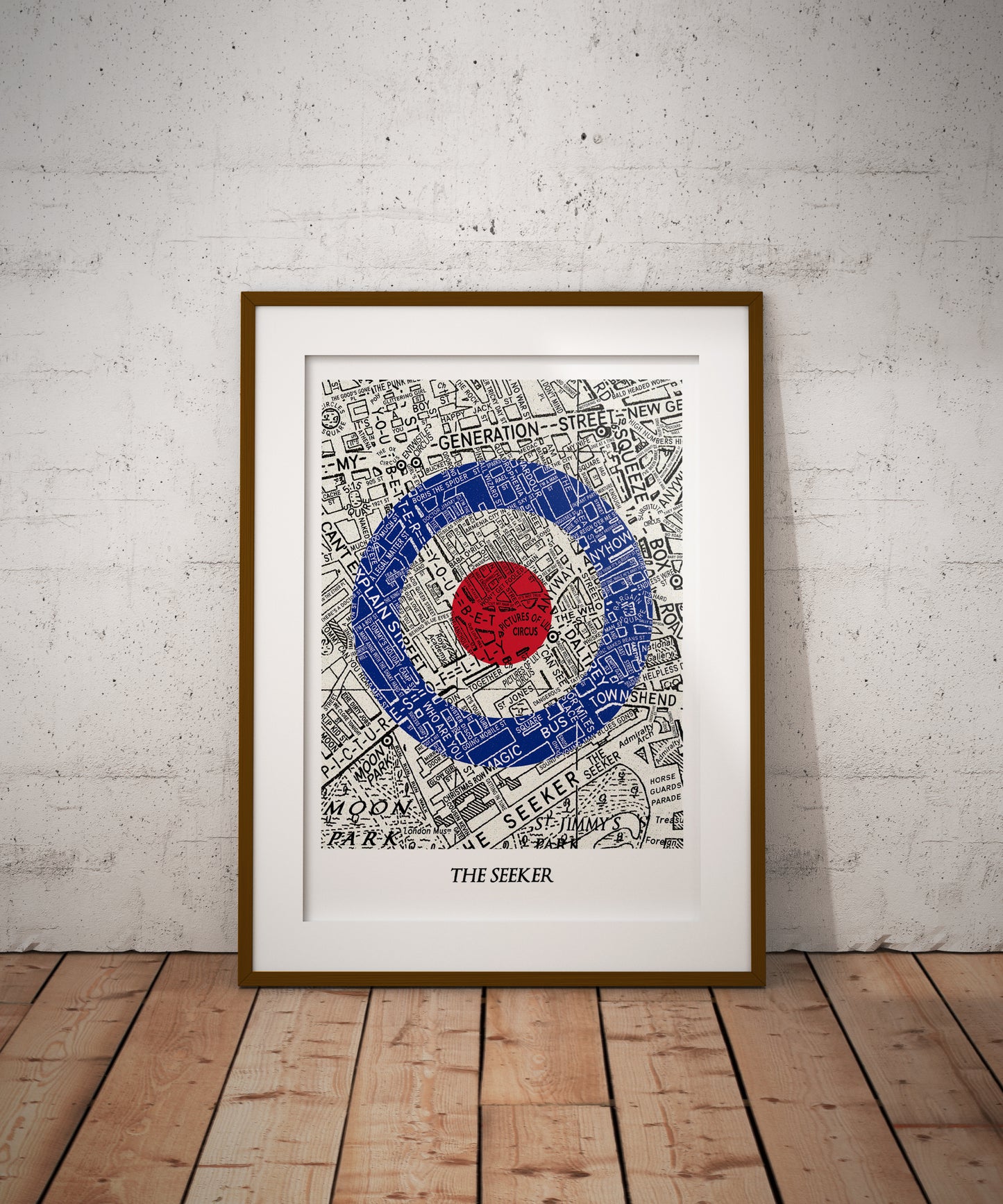 THE WHO 'THE SEEKER' MAP