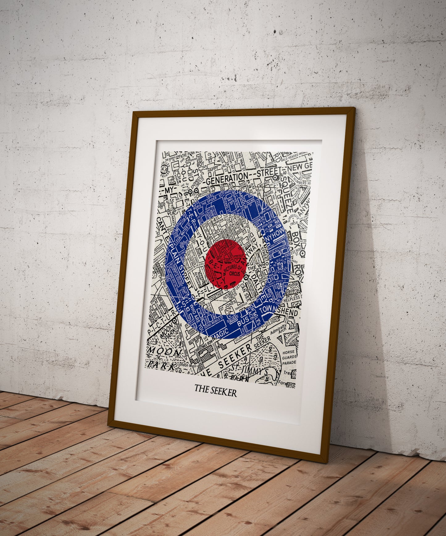 THE WHO 'THE SEEKER' MAP