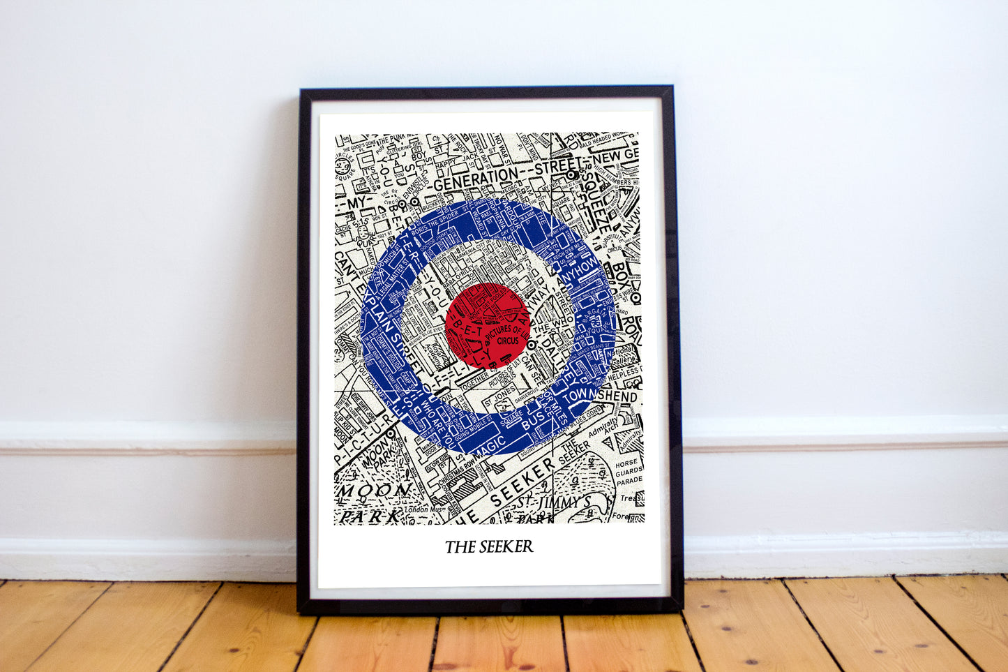 THE WHO 'THE SEEKER' MAP