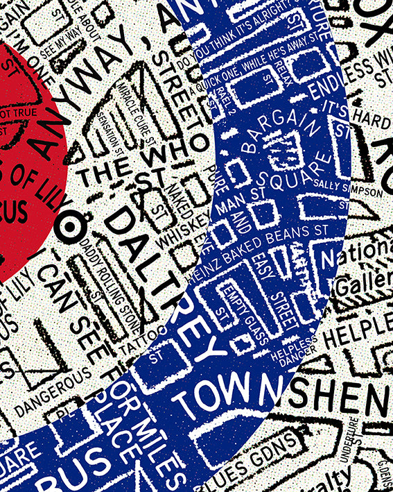 THE WHO 'THE SEEKER' MAP