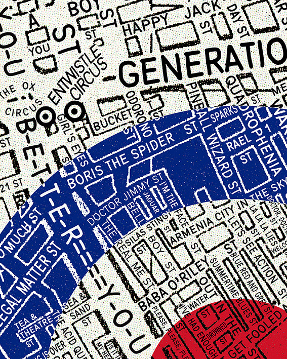 THE WHO 'THE SEEKER' MAP